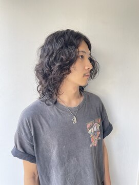 カットフォーユー(Cut For You) 黒髪×スパイラルパーマ