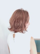 フォーディー(for D) Hair Salon for D ×　透明感ベージュ外ハネミディ