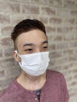 ボヌー(Bonheur) 男ブロックベリーショート