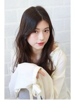 ヘアリゾートエーアイ 北千住店(hair resort Ai)&nbsp;ふわミディ/マロンベージュ/Ａラインボブ/かきあげ/北千住