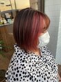 ヘアーサロン プアメリア(Puamelia) 可愛すぎるピンク◎