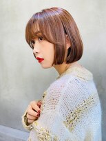 【ARTE】表参道/青山　切りっぱなしボブ/モカブラウン
