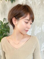 大人かわいいショートボブ/ショートカット/30代40代50代/表参道