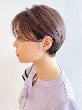 アイティーバイアルバム 藤沢店(IT by ALBUM) ハンサムショート_グレージュカラーボブウルフ_ba402111