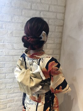 リーホリエ(Lee Horie) 【石森】着物ヘアアレンジ