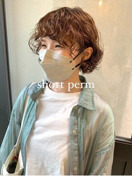 オッジバイケンジ(oggi by KENJE) マッシュショートパーマ