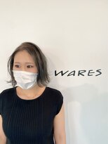 ウェアーズ(WARES) 10代20代30代も◎軽さも楽しむタッセルボブ