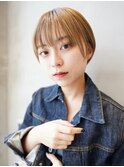 マッシュショート/ショートボブ/10代20代