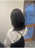 レイヤーボブ レイヤーカット 黒髪 髪質改善 縮毛矯正 東池袋