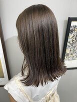 ヘアーアンドビューティーザ エフ(Hair Beauty the F)&nbsp;くすみカラー＿ブラウン＿ベージュ＿艶髪