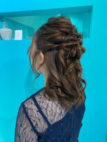 ティファニー(Tiffany) ヘアセット★結婚式★ハーフアップ★パーティー★推し活★