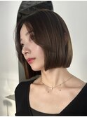 【ボブ】イメチェン/前髪/こなれミディ