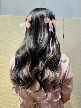 ベリッシモ(Bellissimo) コンサートヘア☆ネジネジハーフツイン