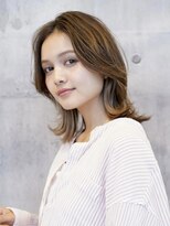 アイスバーグ(eyesburg)&nbsp;20代30代大人かわいいミルクティーベージュインナーカラー