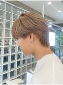 韓国風ミルクティーベージュブラウンカラーグレージュカラー