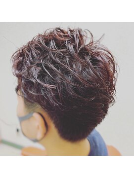 アポロカットステージ 相模大野店 アップバング/ツーブロックマッシュ<理容室>[メンズ/相模大野]