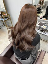 ドロシー 郡山桑野店(Dorothy)&nbsp;黒髪ボブルフネビージュ小顔ワンレン