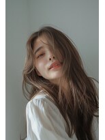 ラナ 新宿(lana)&nbsp;ラフレイヤーカット/顔まわり/シアグレージュ【lana hair/新宿】