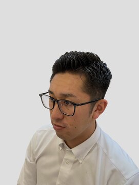 銀座マツナガ 浅草店 ビジネスマン大人気!七三ナチュラルアイロンパーマスタイル