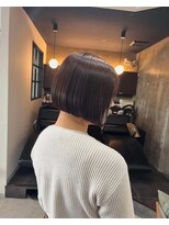 ノエル ヘアー アトリエ(Noele hair atelier) ショートボブ×ショコラブラウン
