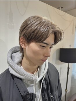 エルミタージュ(HERMITAGE)の写真/【中崎町から徒歩5分】メンズスタイルもお任せ！高い技術力でどんなシーンでもキマるスタイルに◎