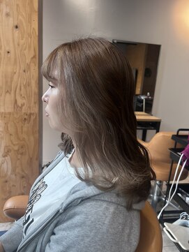 ジャストビューティ ルフレ 金沢八景店(Just Beauty Rufure) インナーカラー/ホワイトベージュ/金沢八景