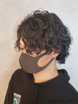 ニューカマー バイ ヘッドライト シブヤ(NEW COMER by HEADLIGHT shibuya) メンズ波巻きパーマ