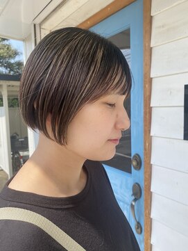 ブリック(Brick) ハイライトのみでオシャレカラー