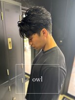 アウル 心斎橋(owl)&nbsp;フェザーパーマ/フェザーショート/メンズパーマ/メンズカット