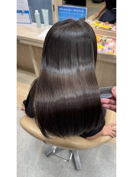 ラディシュ さがみ野(RADISH) 髪質改善メテオ前髪カット×小顔レイヤー/20代30代トレンドヘア