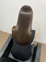 イオエ 西梅田(ioe)&nbsp;ブリーチなしカラー／髪質改善/ミルクティーベージュ/小顔へア