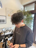 ヤコブ ヘアー(Jacob hair)&nbsp;メンズカット/シャドウパーマ/波巻きパーマスタイル