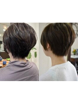 【東山公園徒歩3分】《乾かすだけでキマる★》やわらかな小顔見えショートで大人女性の理想styleを実現♪