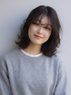 バサ 新所沢店(BASSA) 大人かわいいゆるふわニュアンスミディアム