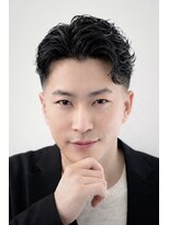 ヨシザワインク プレミアム 横浜 桜木町店(YOSHIZAWA Inc. PREMIUM)&nbsp;王道フェザーアップ毛流れメッシュツーブロックメンズベリショ