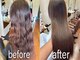 毛質改善ヘアエステサロン エリア 大島店(area)の写真/ダメージを極限まで抑え憧れの低刺激ストレートへ♪熟練の技で、限りなく自然で美しい仕上がりを叶えます◎