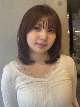 レオニード 表参道(LEONID) 【RIN】韓国ヘア　ミディアムレイヤー