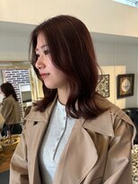 ヘアーデザイン シュシュ(hair design Chou Chou by Yone)&nbsp;ナチュラルレッドブラウン
