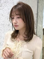 レトン 銀座(leton)&nbsp;レイヤーカット/透明感カラー/顔周りカット/ロングレイヤー