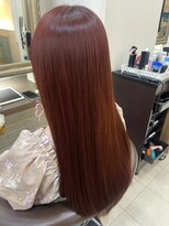 ヘアーアンドメイク シークタチカワ 立川店(Hair&Make Seek)&nbsp;サラツヤロング×大人かわいいピンクブラウン◎