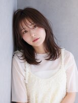 ルー ハナレ(Luu HANARE)&nbsp;大人ガーリー/似合わせカット/縮毛矯正/前髪/水素カラー