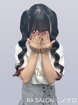 アールエーサロンモノクロ 秋葉原(RA SALON モノクロ)&nbsp;【推し活ヘアメ】編み上げツインヘア