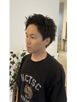 シャンプーハット(SHAMPOO HAT)&nbsp;スパイキーショート×ピンパーマ