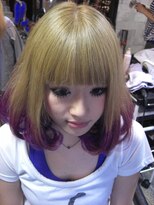 トリックストア(TRICK STORE)&nbsp;毛先はパープル♪