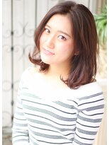 ヘアーアンドメイク シーク 八王子(HAIR&MAKE SeeK)&nbsp;【外ハネ】カジュアルスタイル