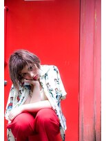 テイラー(Taylor)&nbsp;【Taylor】 オン眉バング×スウィングラベンダーアッシュ