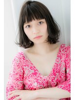 ローレン(LOREN)&nbsp;＊LOREN＊伸ばしかけにも◎大人カジュアルかわいい暗髪ロブ