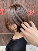 大人グレージュ