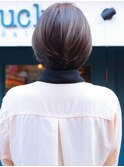 大人可愛いショートカット☆アッシュカラー[下北沢/髪質改善]