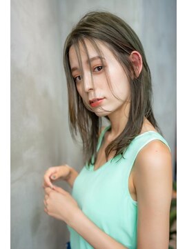 オースティン 門前仲町(AUSTIN) AUSTIN☆外ハネボブアッシュブラウンネオウルフツイストパーマ